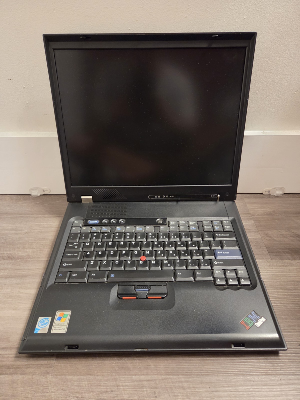 Vintage Rare IBM ThinkPad G40 Laptop Untested Parts Only