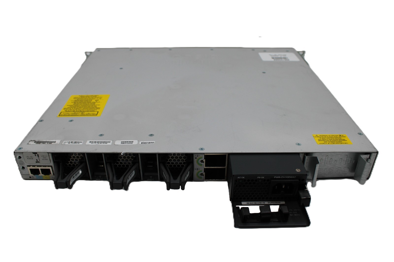 Cisco Catalyst C9300-48U-A 48-Port UPoE Gigabit Network Switch 1x PSU