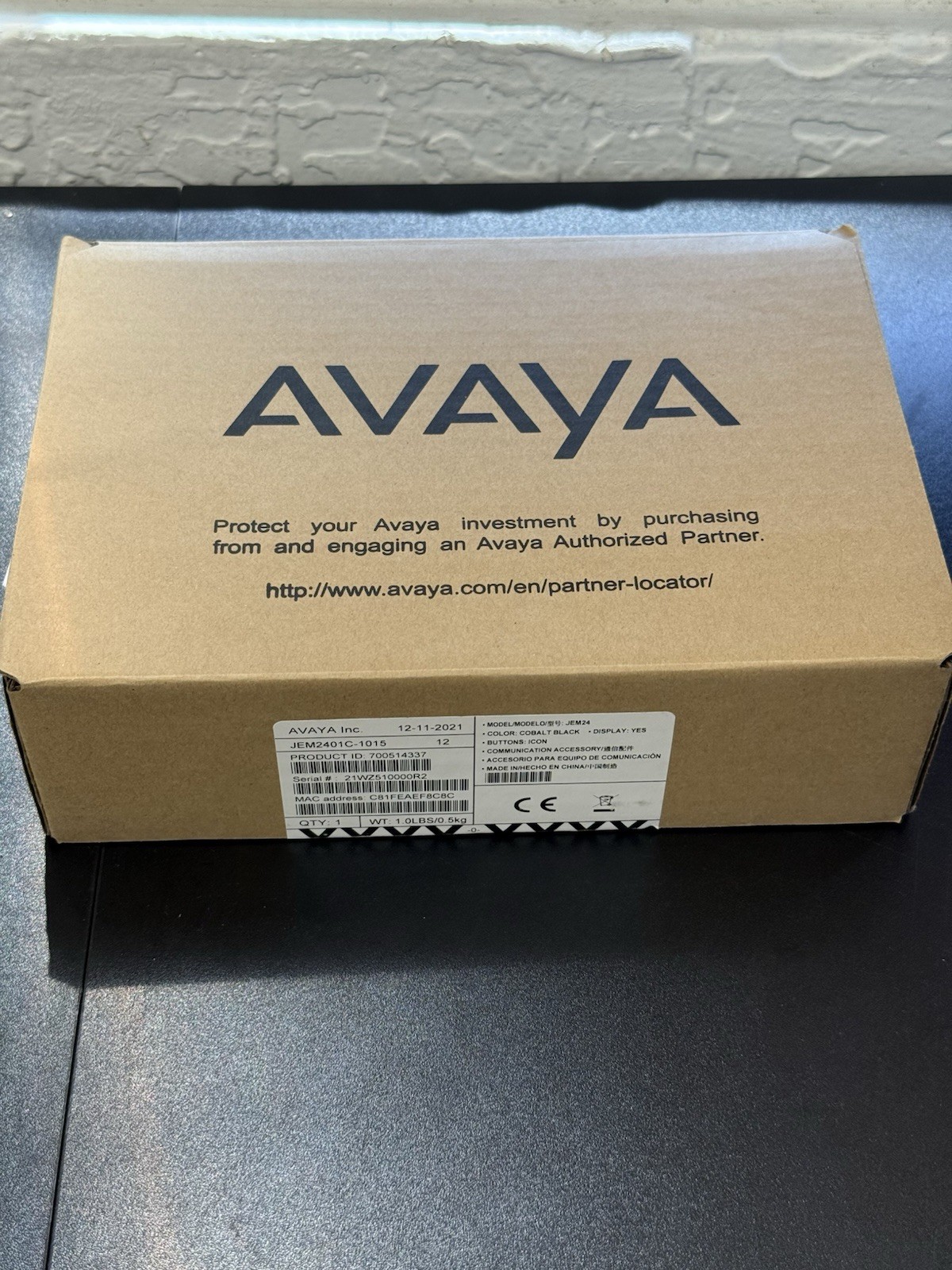 Avaya Lucent JEM24 JEM2401C-1015 AOM Add-on Module 700514337 - OPENBOX Avaya Lucent JEM24 JEM2401C-1015 AOM Add-on Module 700514337 - OPENBOX
