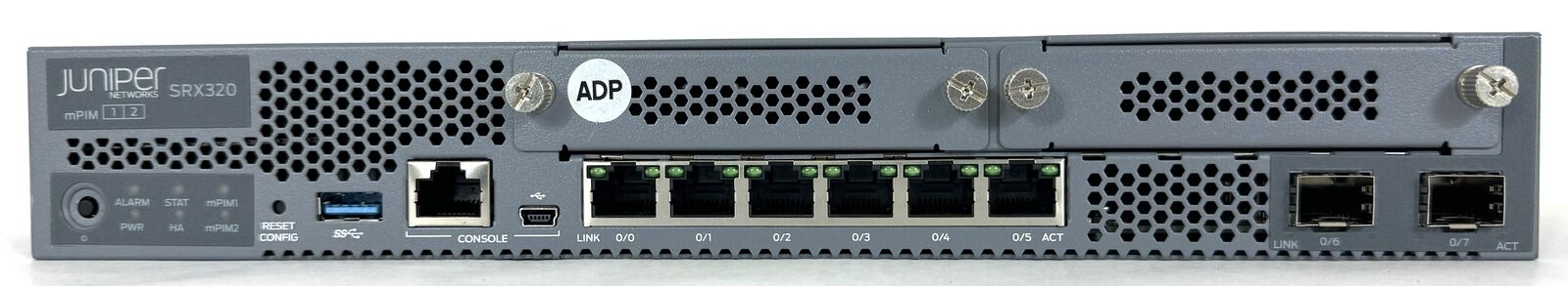 Juniper Networks SRX320 6-Port Security Services Gateway NO POWER ADAPTER