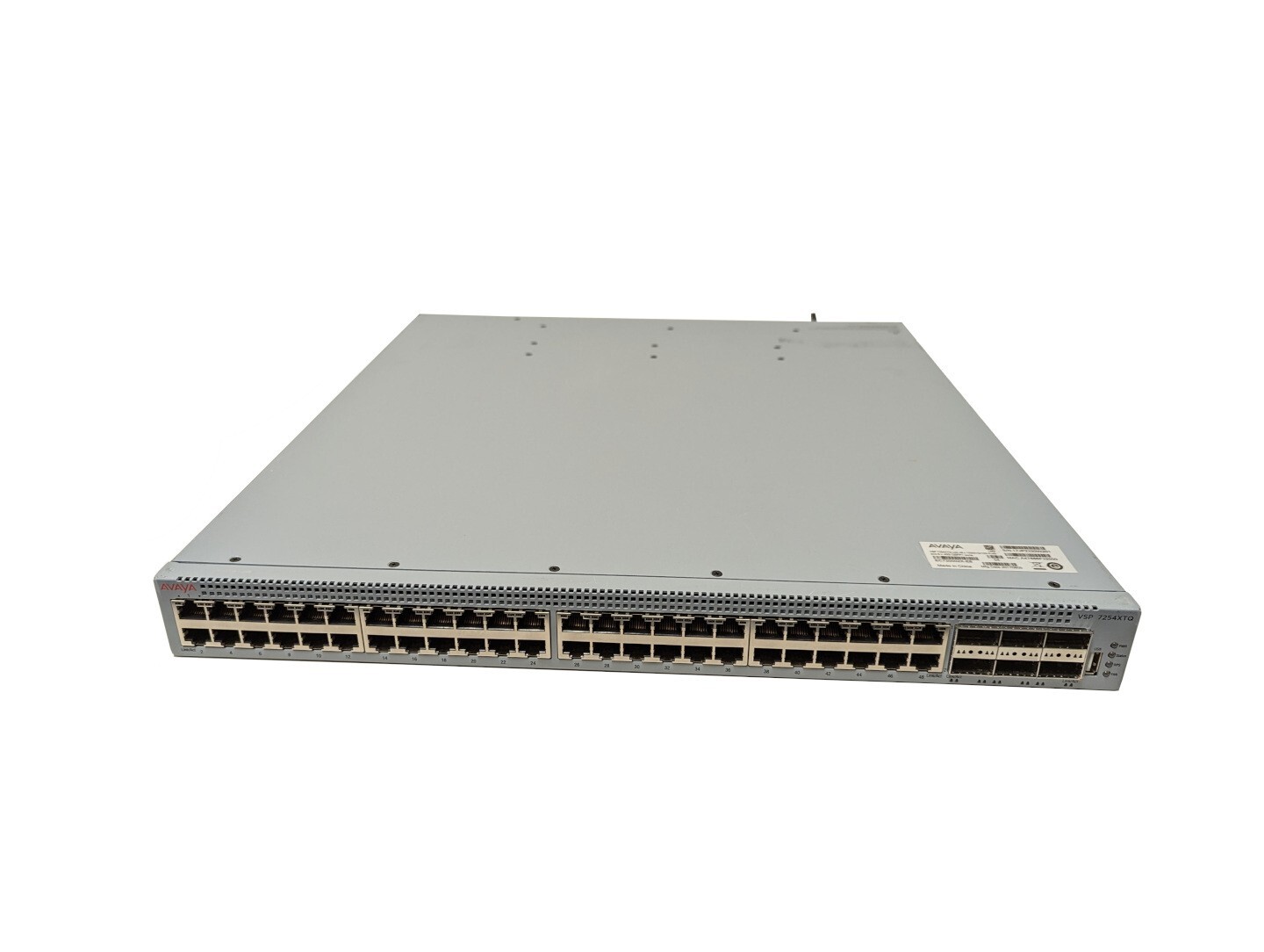 Avaya EC720002x-e6 - VSP 7254XTQ 52-port Switch - Does not include PSUs or Fans