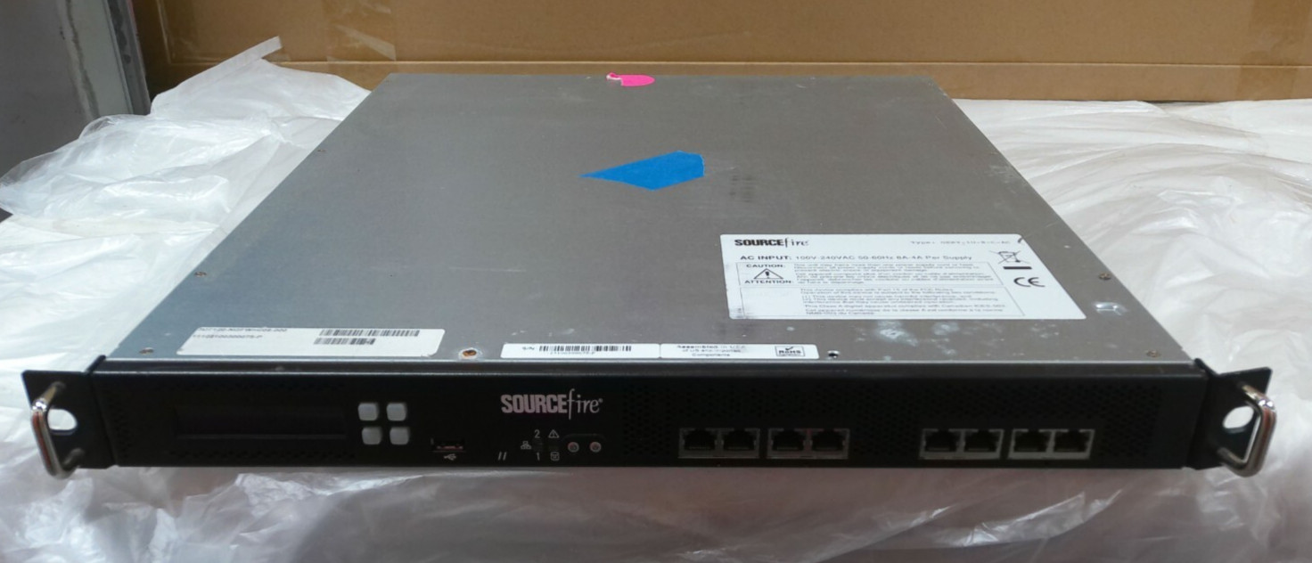Cisco SourceFire Gery-1U-8-C-AC SourceFire FirePower - Battery not included