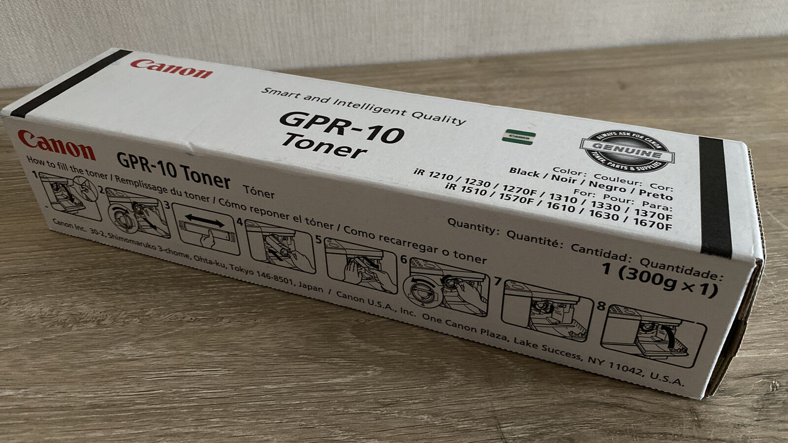 Canon GPR-10 Black Toner Cartridge 7814A003 Genuine New Sealed Box