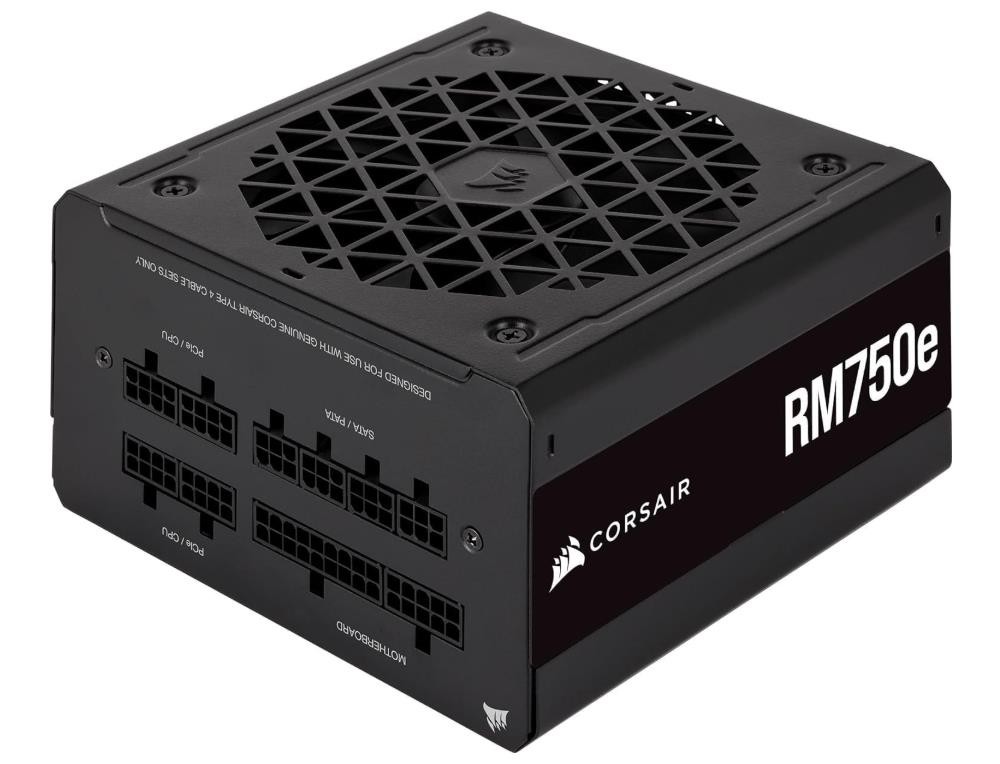 Corsair RM750e (2023) Fully Modular Low-Noise Power Supply - Cable included Corsair RM750e (2023) Fully Modular Low-Noise Power Supply - Cable included