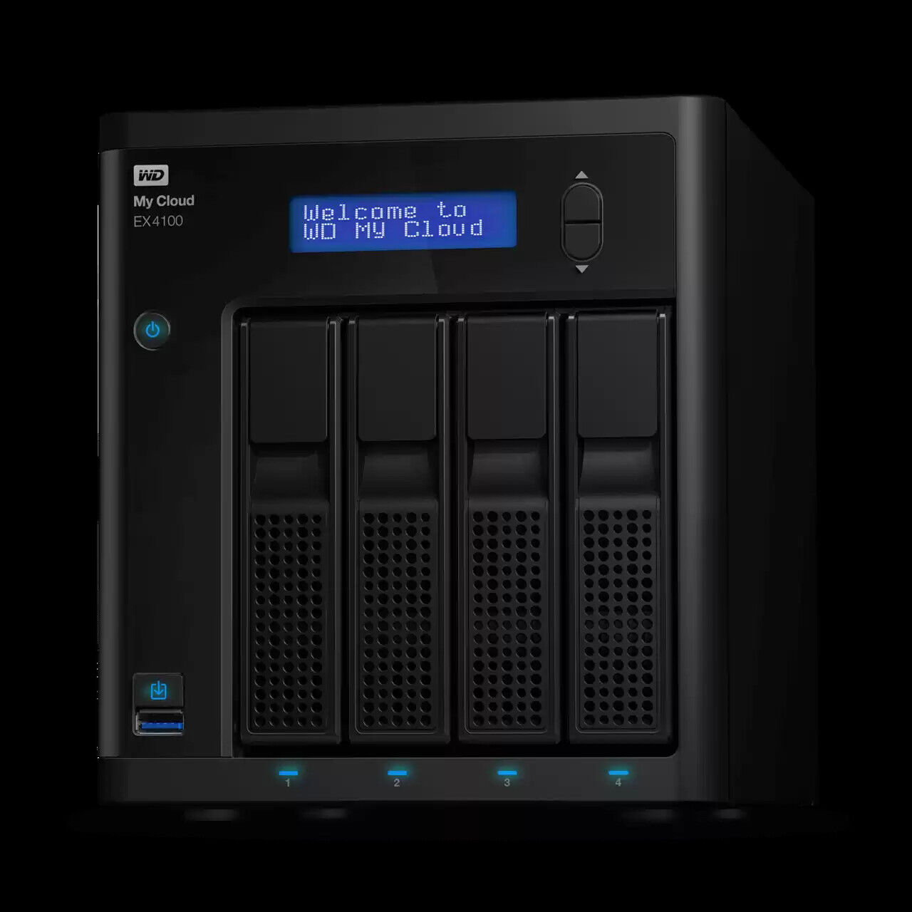WD 24TB My Cloud Expert Series EX4100, 4-Bay Network Attached Storage, Certif...
