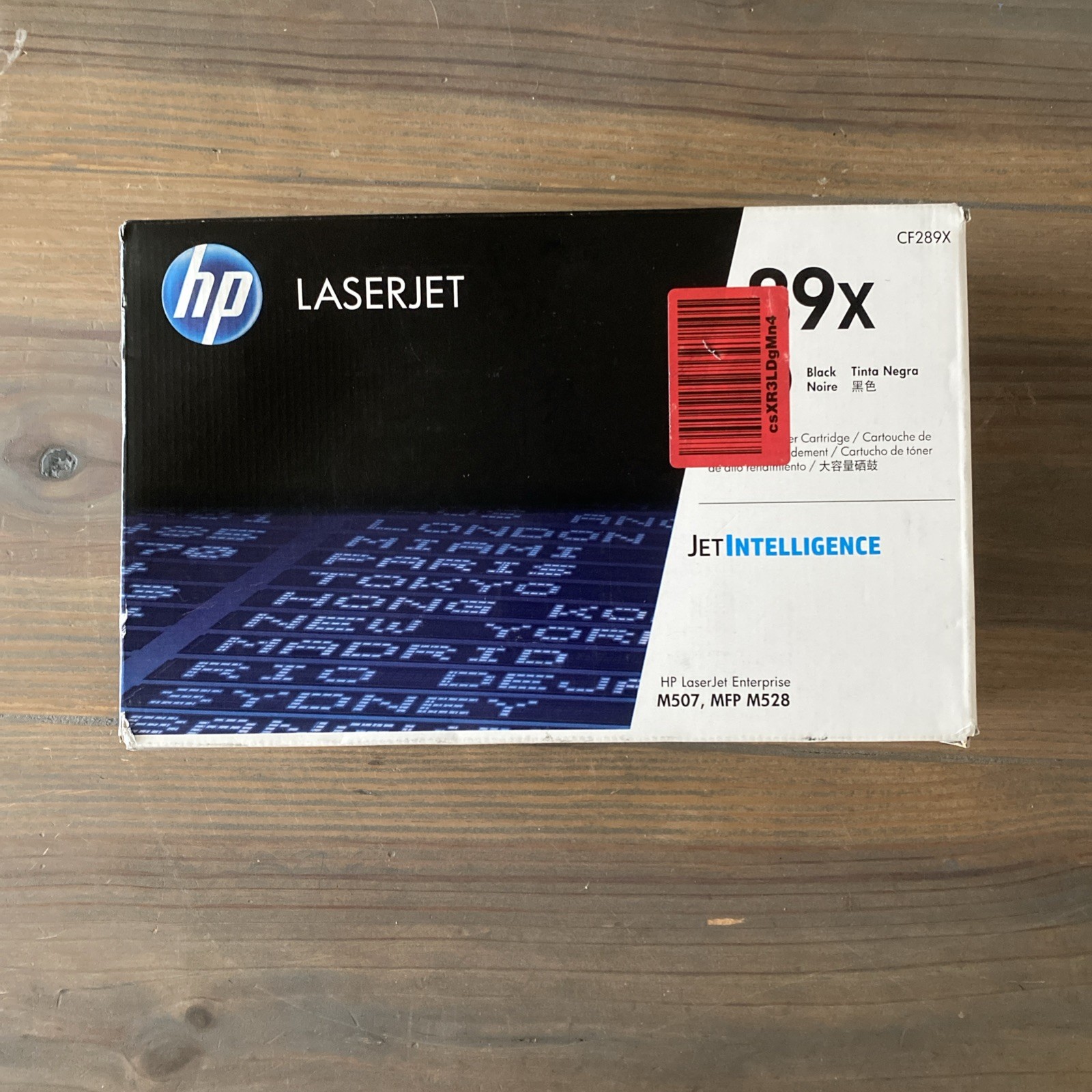 Authentic HP 89X Black High Yield Toner Cartridge (CF289X) Brand New