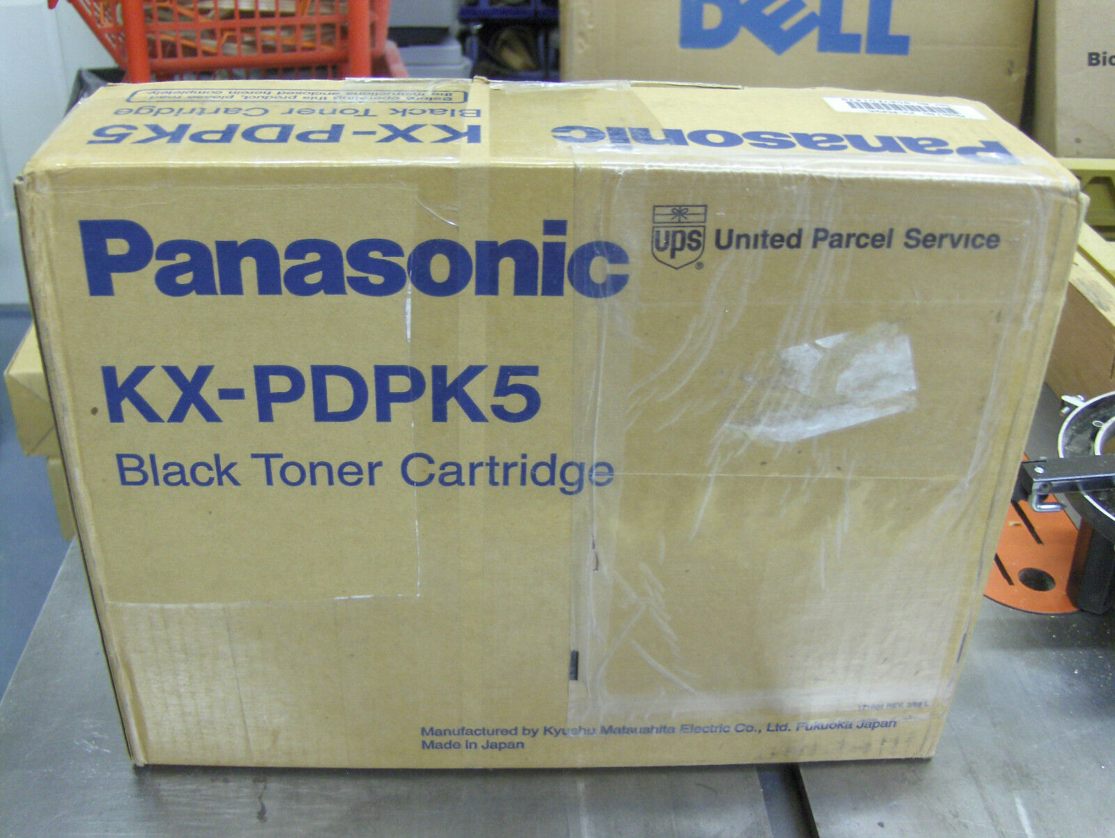GENUINE PANASONIC BLACK TONER KX-PDPK5 FOR P8410 8410D AND 8410DN
