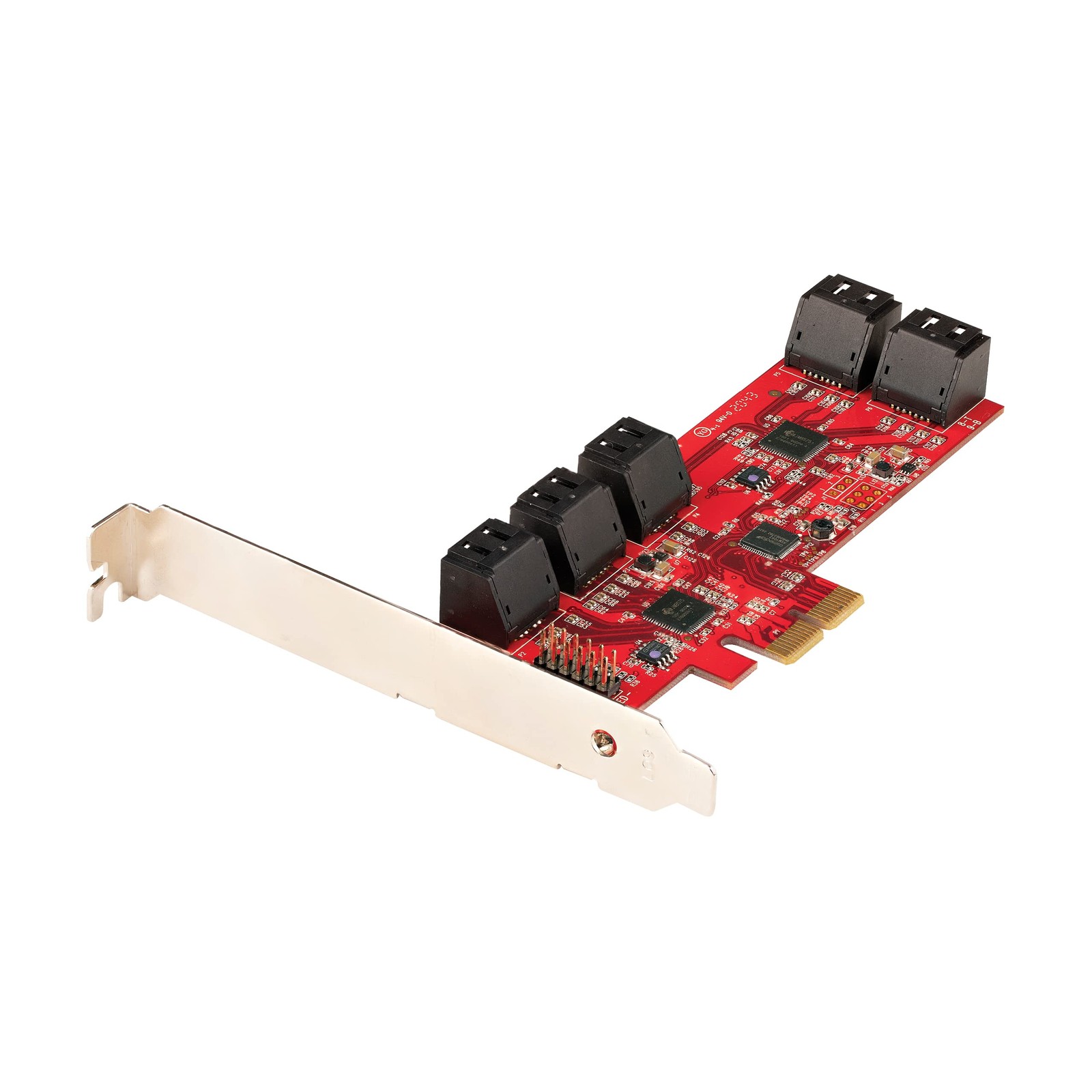 Startech.Com Sata Pcie Card - 10 Port Pcie Expansion Card - 6Gbps - Low/Full Startech.Com Sata Pcie Card - 10 Port Pcie Expansion Card - 6Gbps - Low/Full