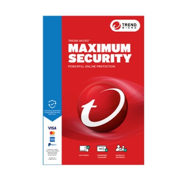 Trend Micro Maximum Security 2026 ( 1 User - 1 Year)