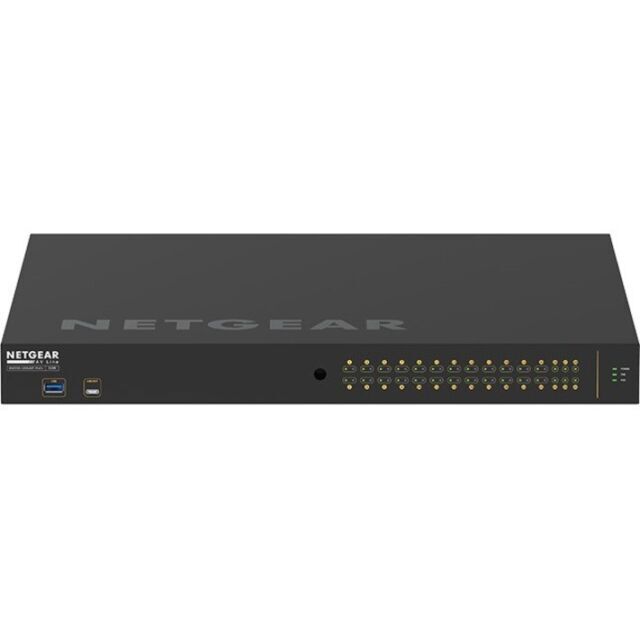 Netgear AV Line M4250 GSM4230PX 24-Port Gigabit PoE+ Managed Switch SFP+ (480W) Netgear AV Line M4250 GSM4230PX 24-Port Gigabit PoE+ Managed Switch SFP+ (480W)