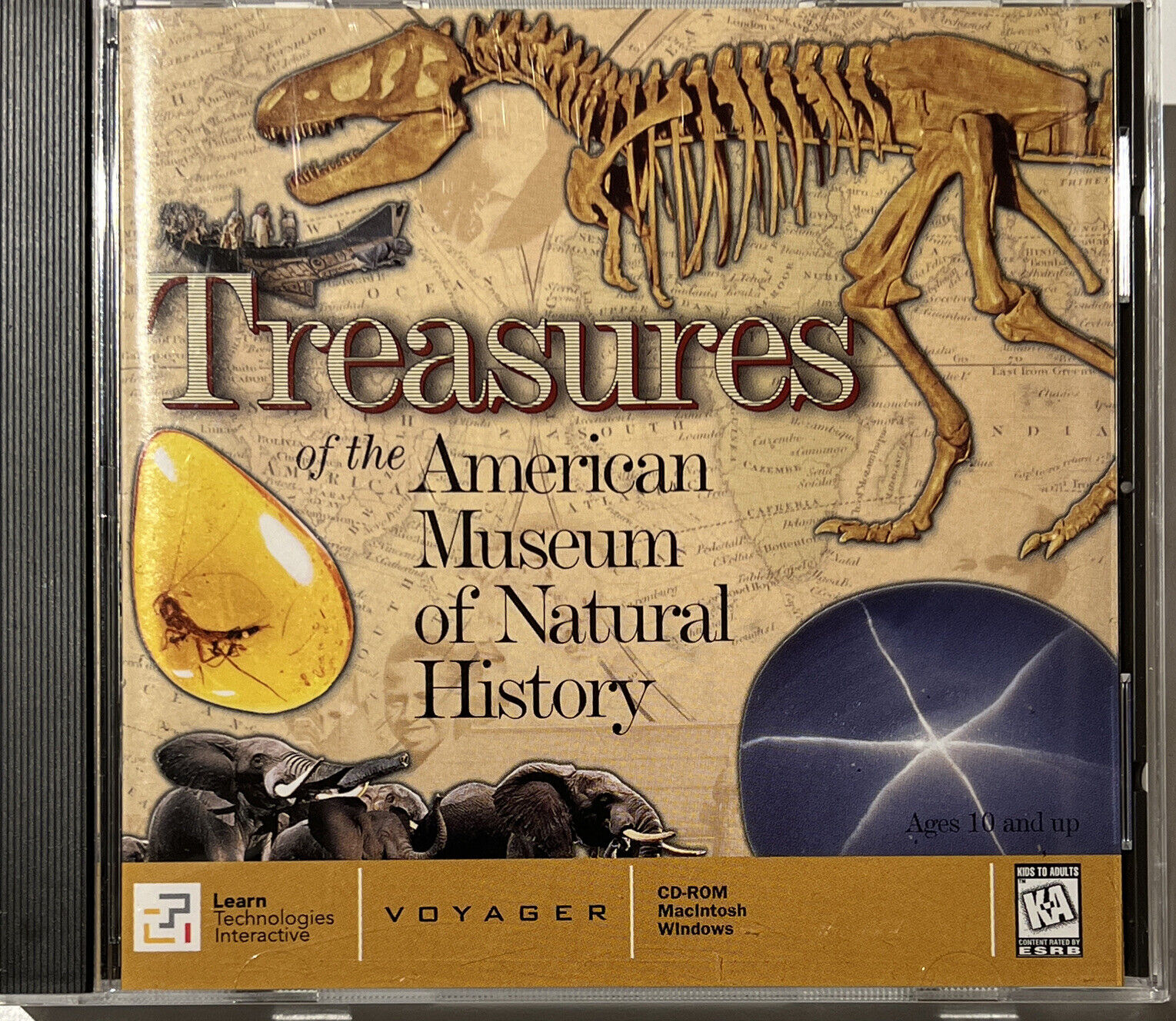 Treasures Of The American Museum Of Natural History CD-ROM 1996 Voyager Company