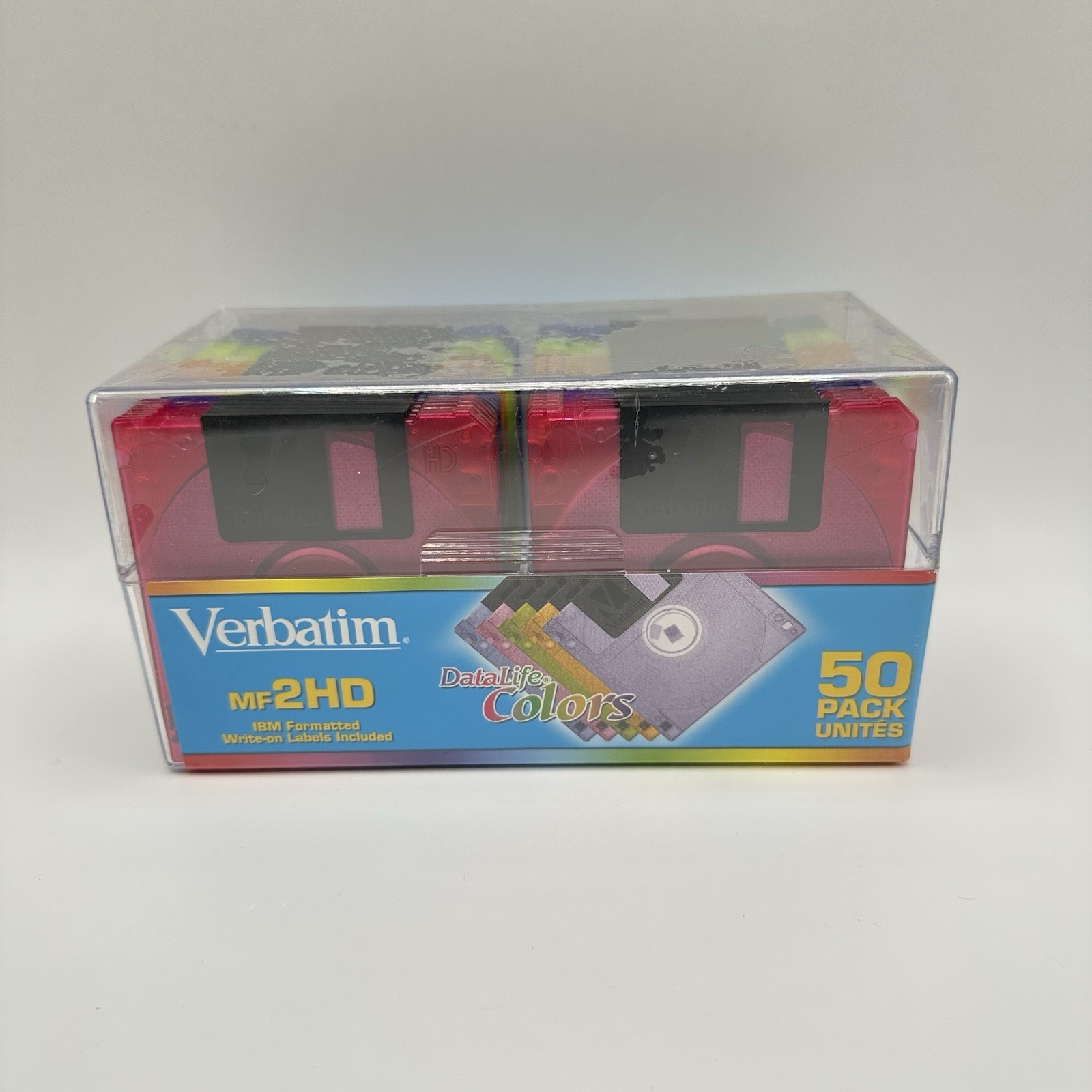 Verbatim DataLife Colors 50 Pack MF2HD 3.5\ Verbatim DataLife Colors 50 Pack MF2HD 3.5\