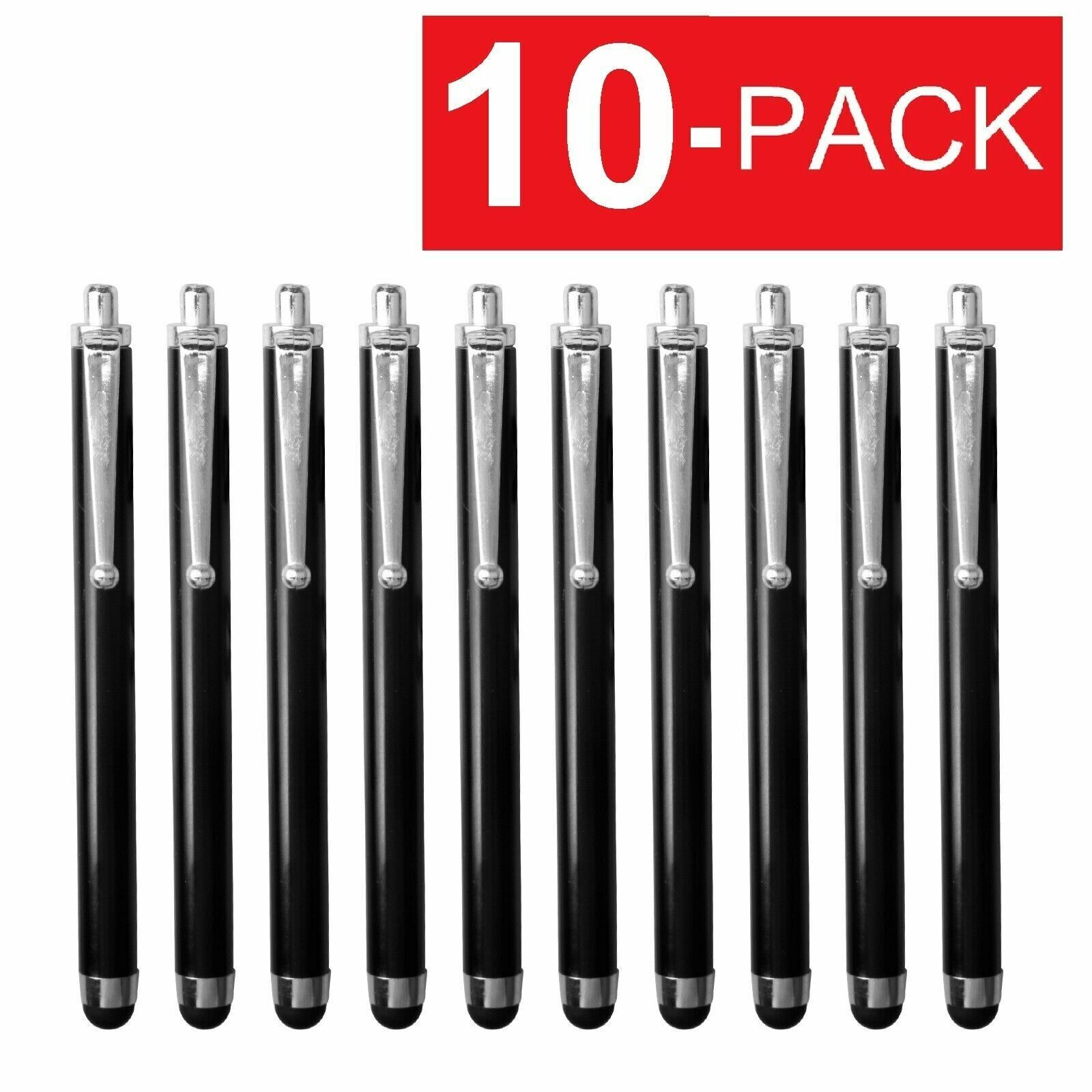 10x Universal Touch Screen Pen Metal Stylus For iPhone 5 6S 7 iPad Samsung Phone