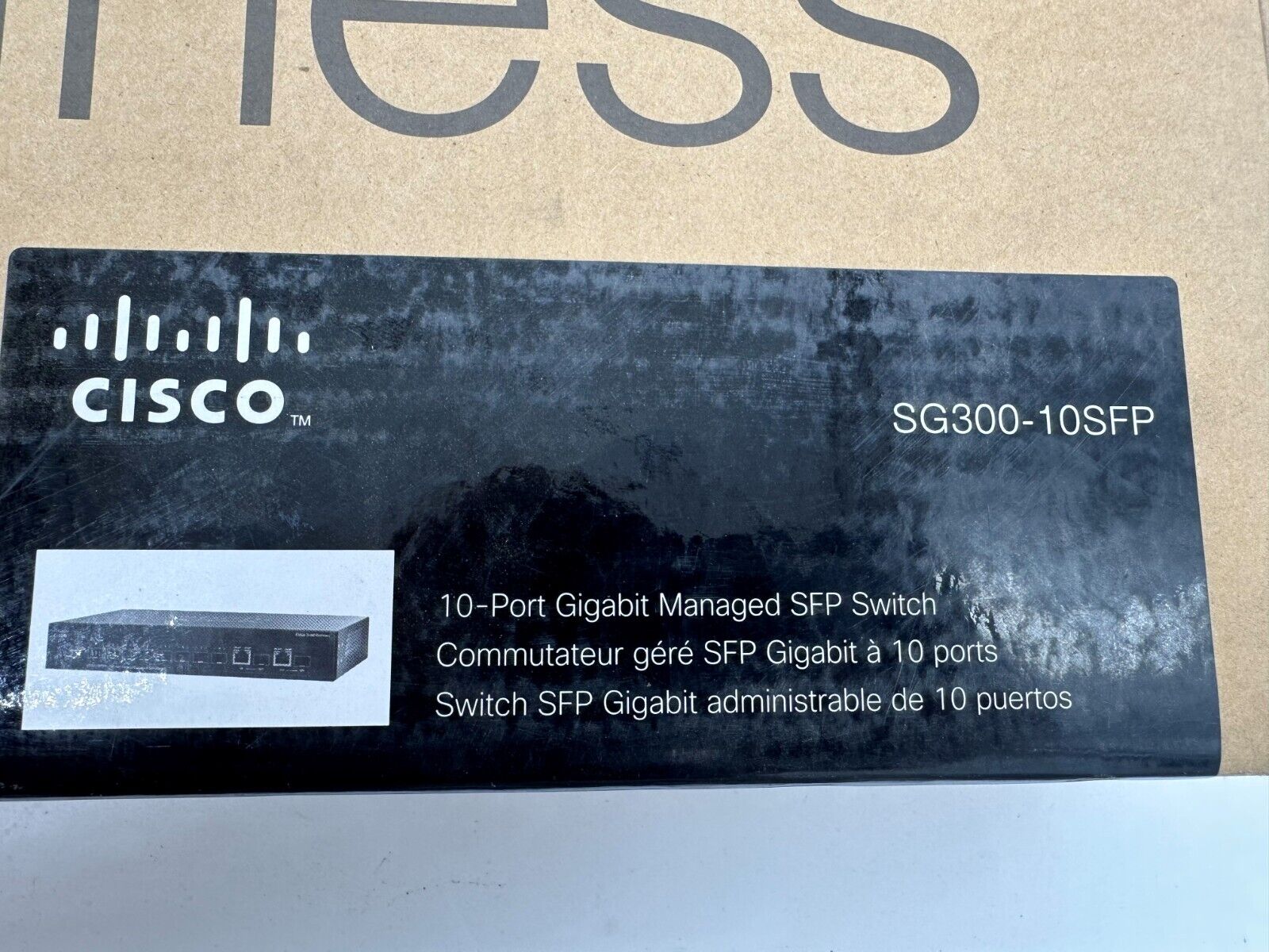 Cisco SG300-10SFP 10 Port Gigabit Managed Sfp Switch