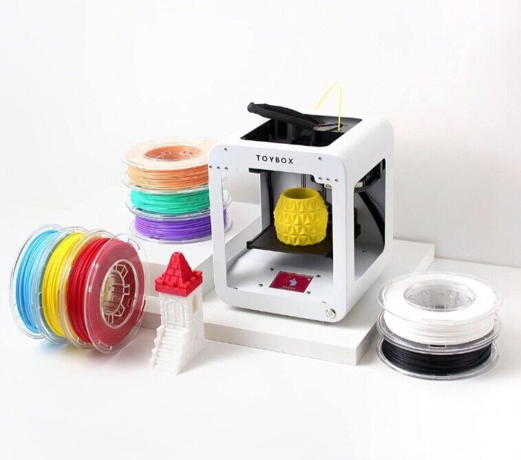Toybox 3D Printer for Kids. MEGA BUNDLE with 17 COLORS. Easy to Use.