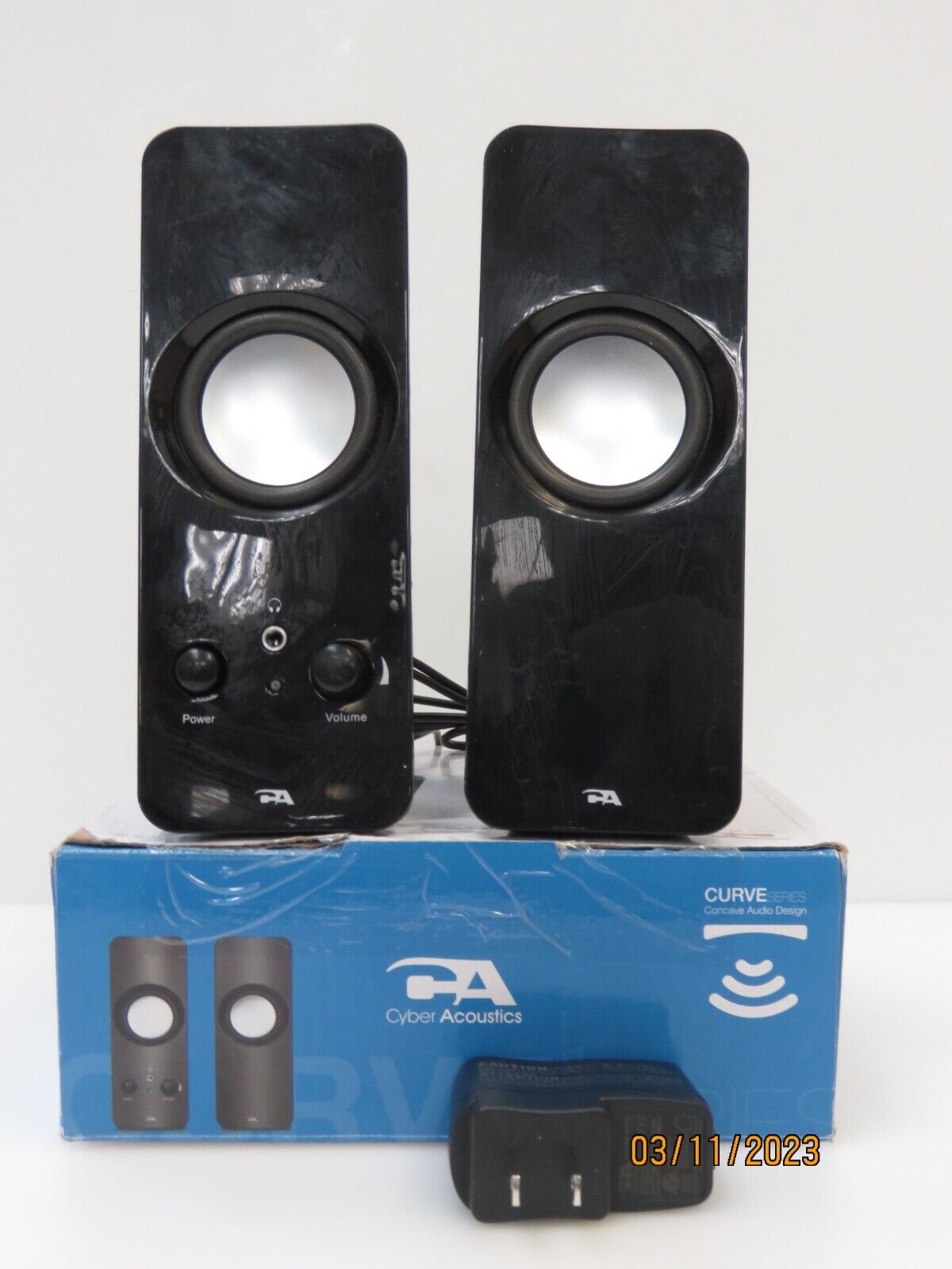 Cyber Acoustics CA-2050 Powered Speaker System for Computers