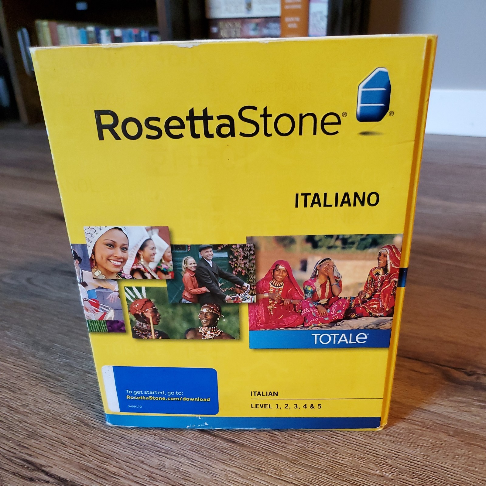 Rosetta Stone Italian Version 4, Levels 1-5 (PC/Mac) New Open Box CD