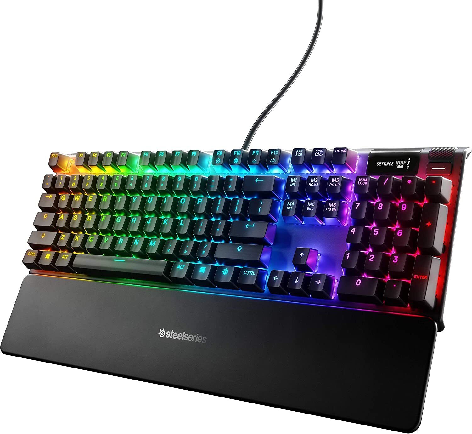 SteelSeries Apex Pro Gaming Keyboard Smart Display Certified Refurbished