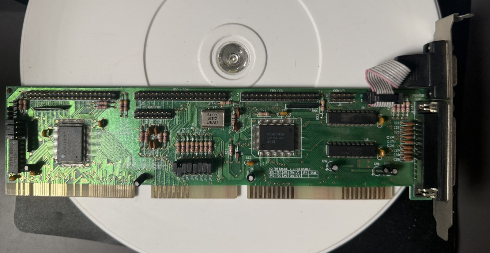 GoldStar PRIME 2C 9451 ISA VLB (VESA Local Bus) Multi I/O Controller Card Floppy
