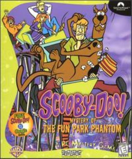 Scooby Doo: Mystery Of The Fun Park Phantom PC CD haunted crime detective game