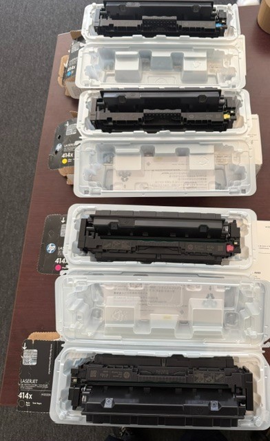 Genuine HP 414X High Yield Toner 4 pk W2020X W2021X W2022X W2023X New Open Box Genuine HP 414X High Yield Toner 4 pk W2020X W2021X W2022X W2023X New Open Box