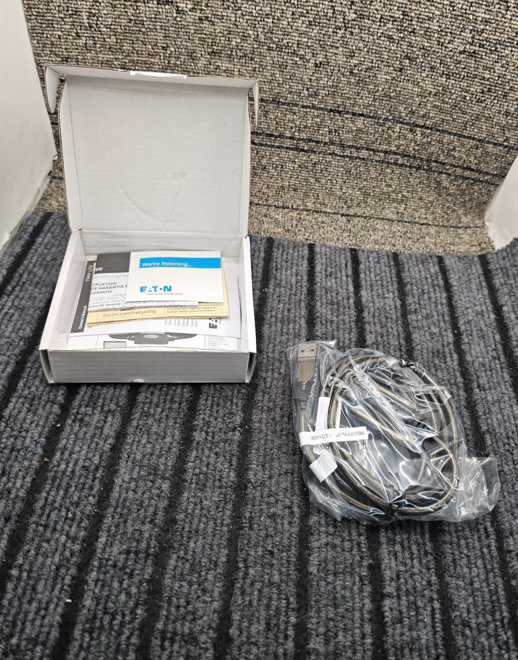 (QTY 2) EATON TRIPP LITE U209-000-R: USB To Serial Adapter RS232 (QTY 2) EATON TRIPP LITE U209-000-R: USB To Serial Adapter RS232