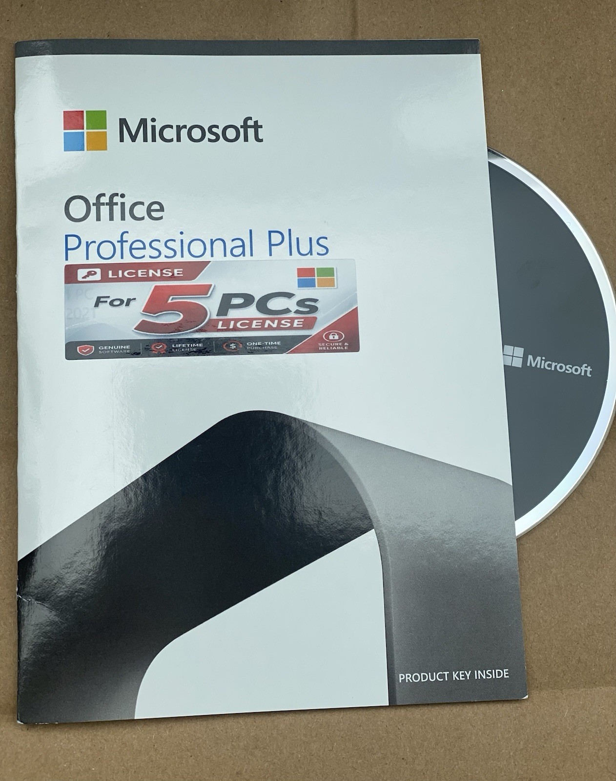 5 PC’s Microsoft Office Pro Plus 2021 Retail Lifetime Disc Lifetime 5 Users 5 PC’s Microsoft Office Pro Plus 2021 Retail Lifetime Disc Lifetime 5 Users