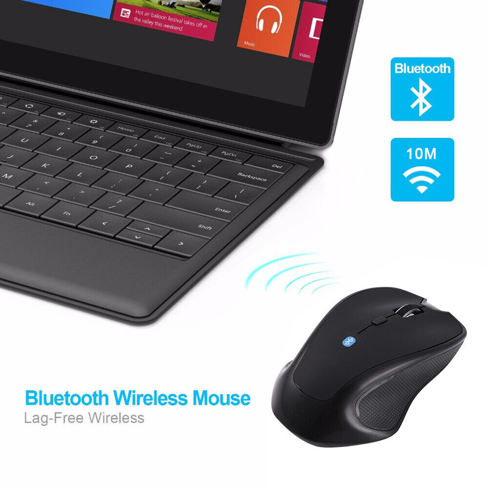 Bluetooth 3.0 Wireless Mouse for Laptop PC Mac Android IOS Laptop Tablet MacBook