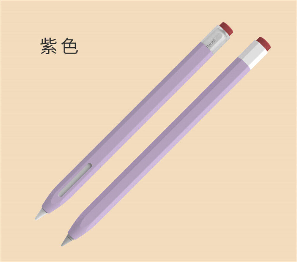 Cute For Apple Pencil 1st 2nd Gen Retro Silicone Case Cover Pen Protector