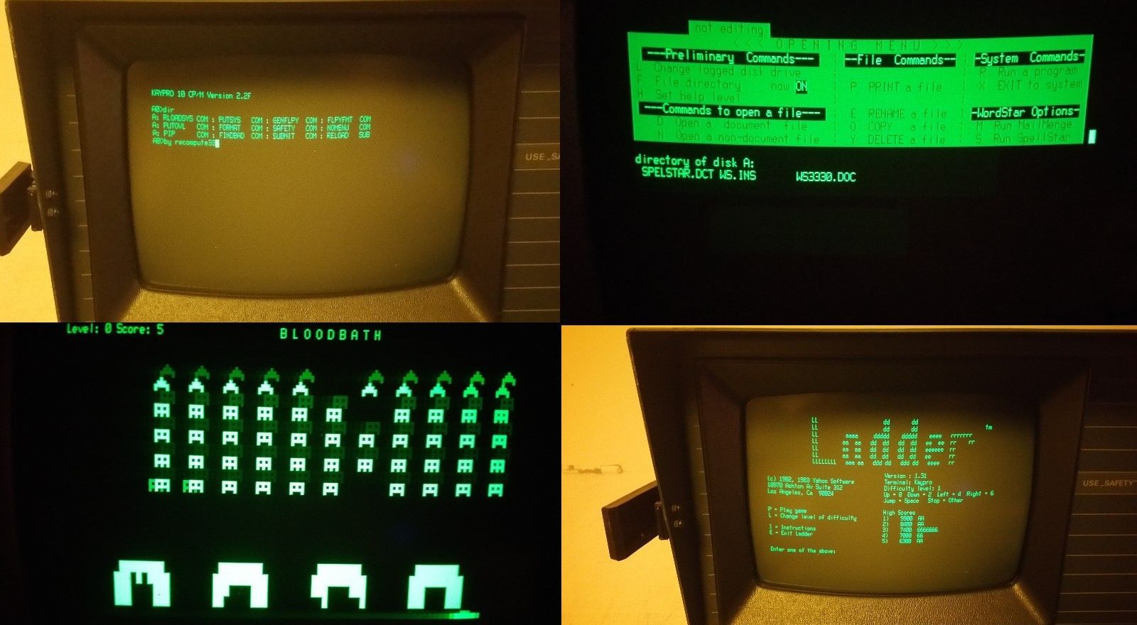 Kaypro 2x,4,10 System/bootdisk 5 DISKS (Utils,Wordstar, Zork 1,2,3,Games,Diagn.) Kaypro 2x,4,10 System/bootdisk 5 DISKS (Utils,Wordstar, Zork 1,2,3,Games,Diagn.)