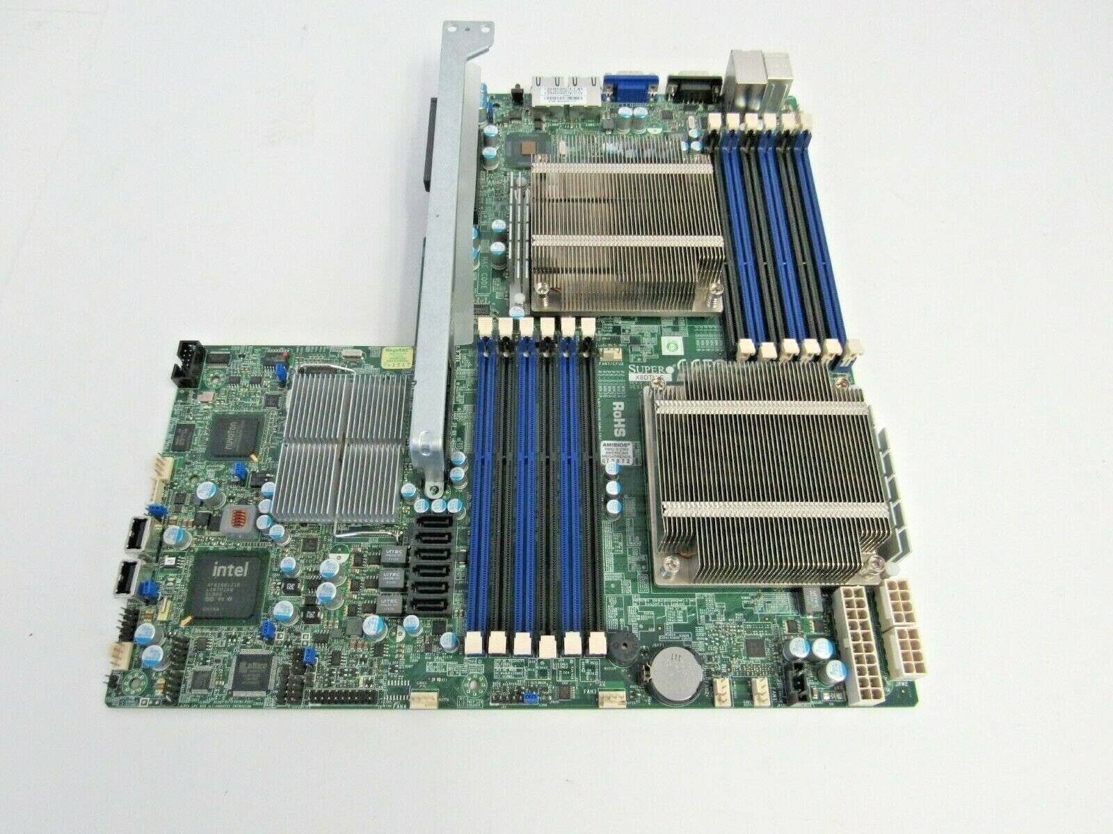 Supermicro X8DTU-F Motherboard + 2x Intel Xeon 5620 2x Heatsinks Riser Card 71-5