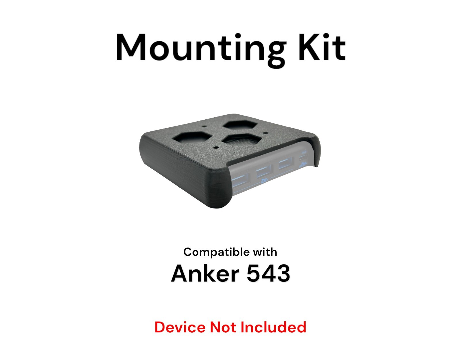Desk Mount Kit for Anker 543 Atom III Slim - Secure Mounting Brackets Desk Mount Kit for Anker 543 Atom III Slim - Secure Mounting Brackets