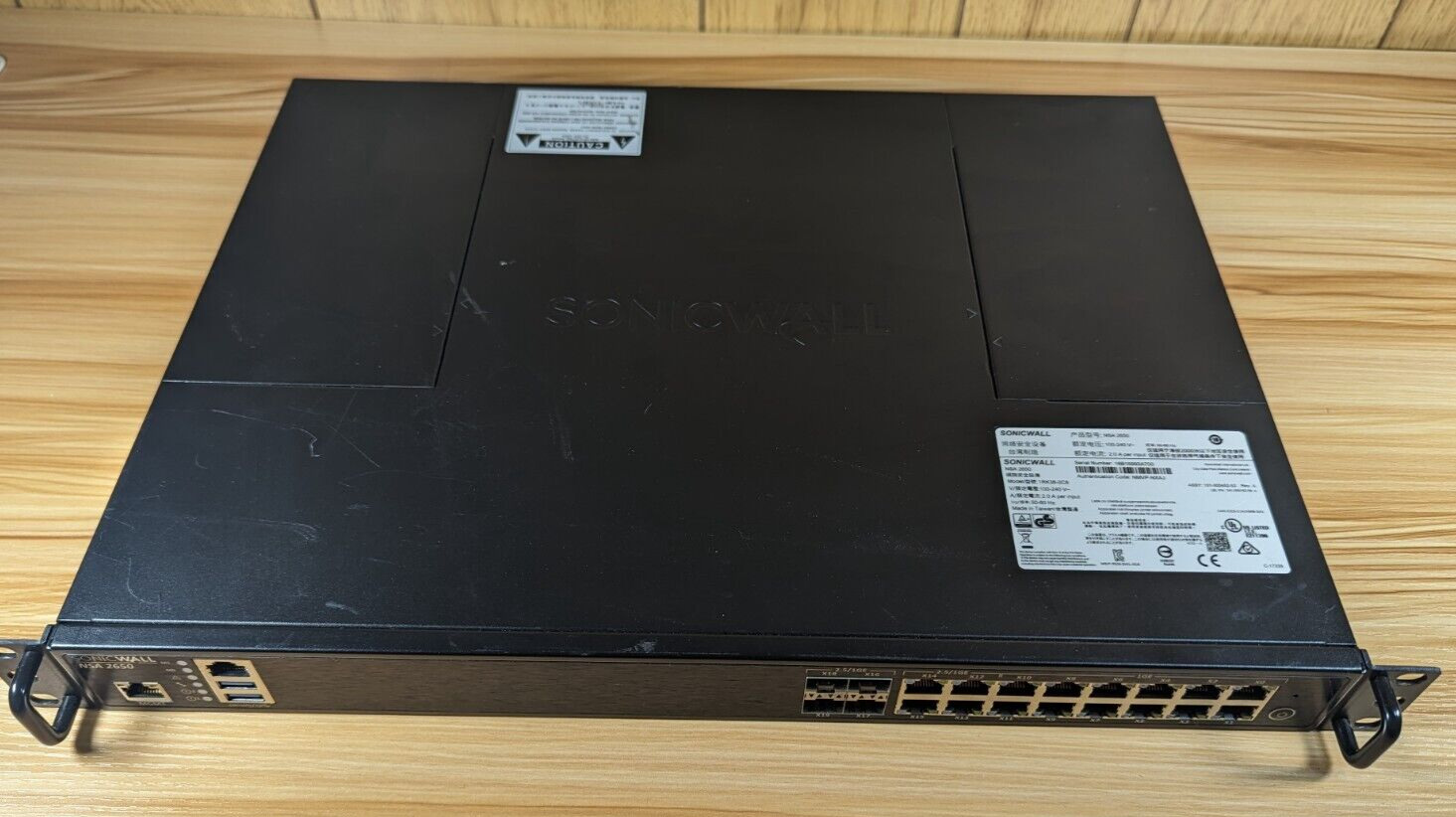 SonicWALL NSA 2650 ADV GTWY Security Suite  - 01-SSC-3098