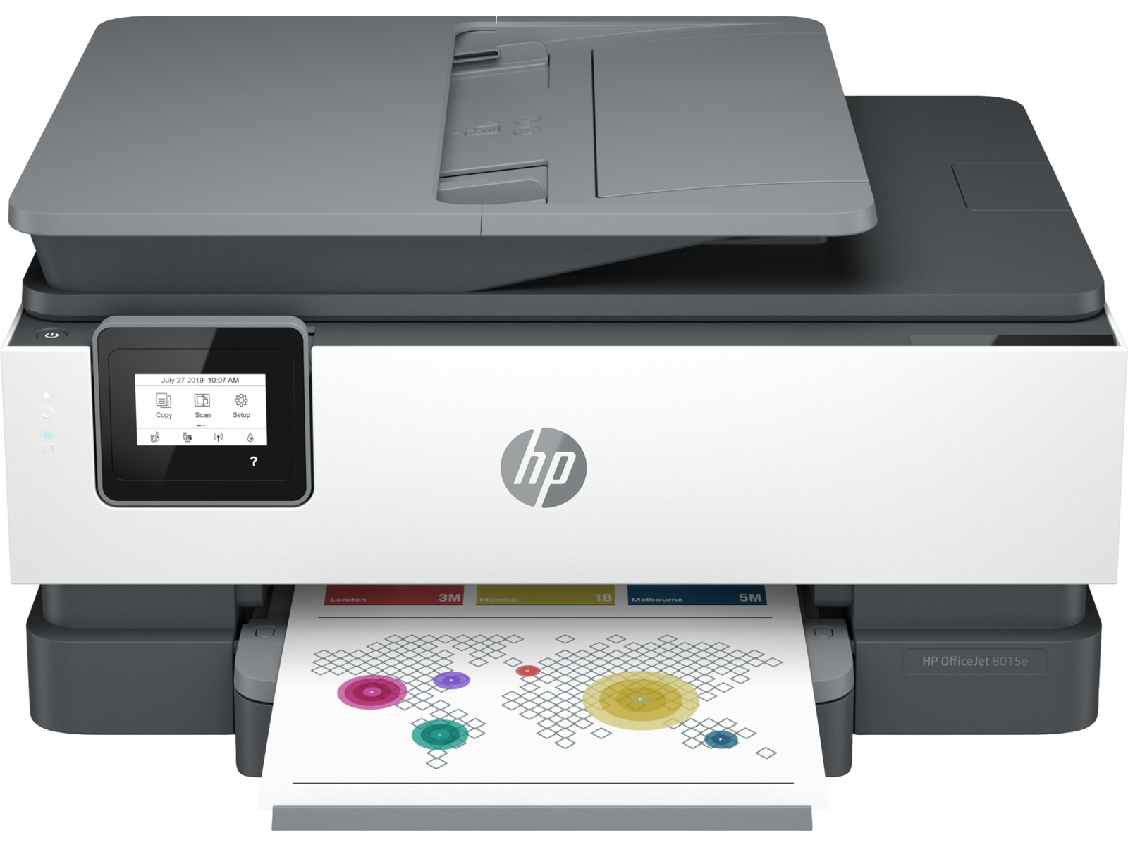 HP OfficeJet 8015e All-in-One Printer w/ bonus 3 months Instant Ink through HP+