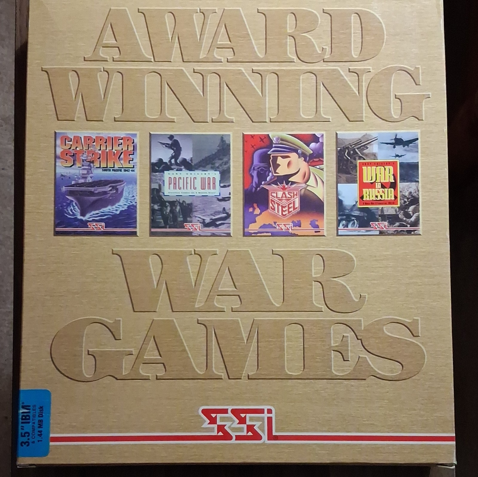 SSI Award Winning War Games Big Box PC 1994 3.5\