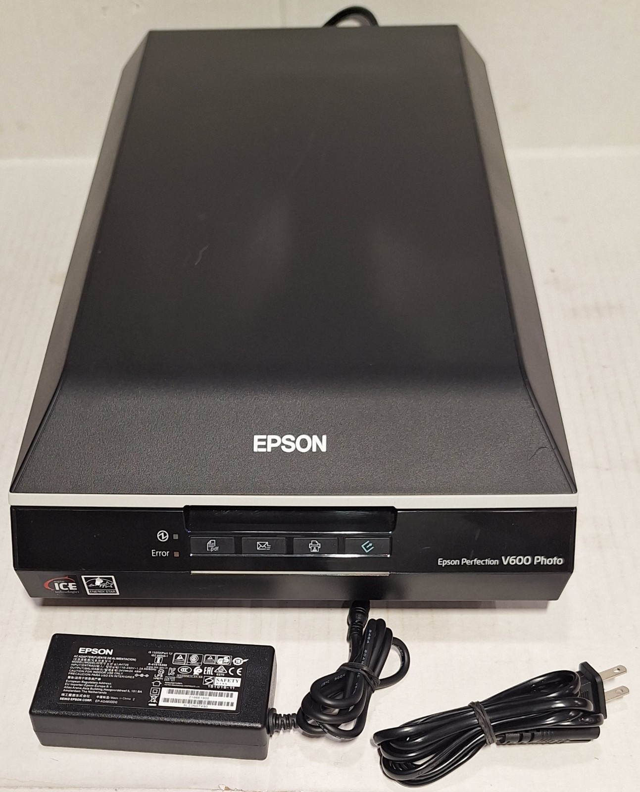 Epson Perfection V600 Professional Photo Scanner Fully Tested 