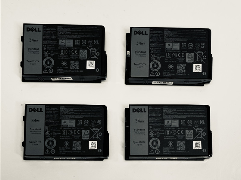 Genuine Dell J7HTX Tablet Battery OEM Replacement Lot of 4 New