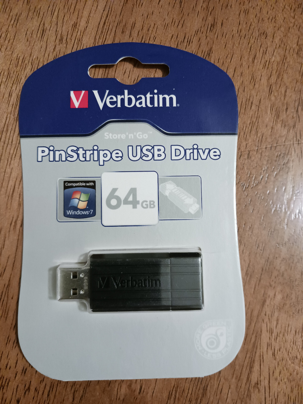 Verbatim 49065 64gb Pinstripe Black