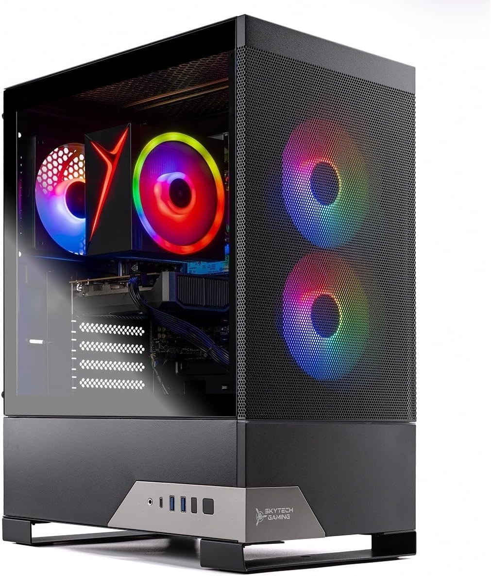 Custom Build ARGB Desktop Ryzen 7 GAMING PC 32GB RAM 1TB SSD RTX 4060 Win11