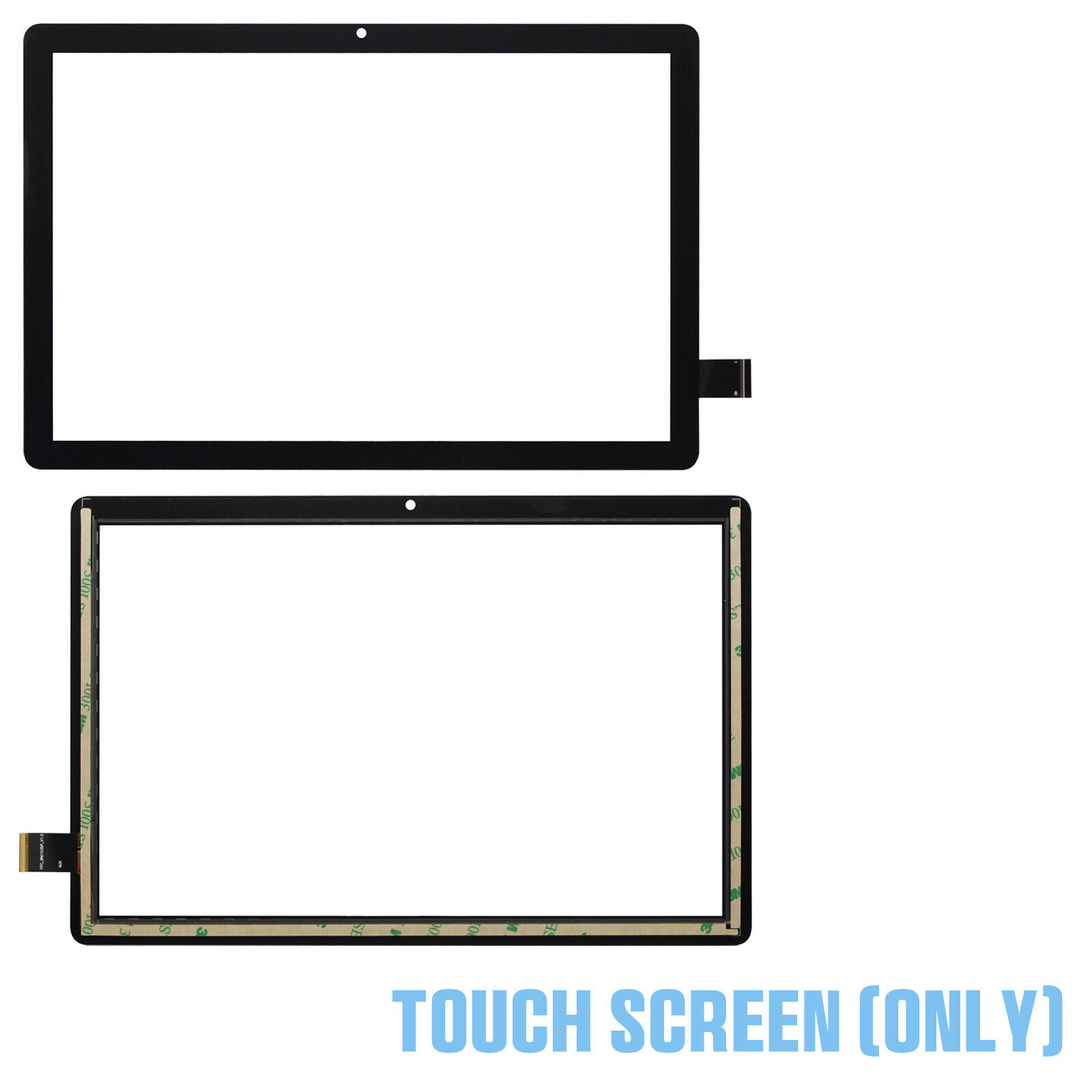 10.1 Touch Screen Digitizer Glass Panel / Frame For Onn. 10.1