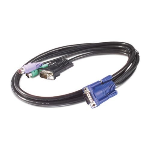 APC AP5250 KVM PS/2 Cable, 6ft (1.8 m), AP5201, AP5202, AP5808, AP5816, KVM1116R APC AP5250 KVM PS/2 Cable, 6ft (1.8 m), AP5201, AP5202, AP5808, AP5816, KVM1116R