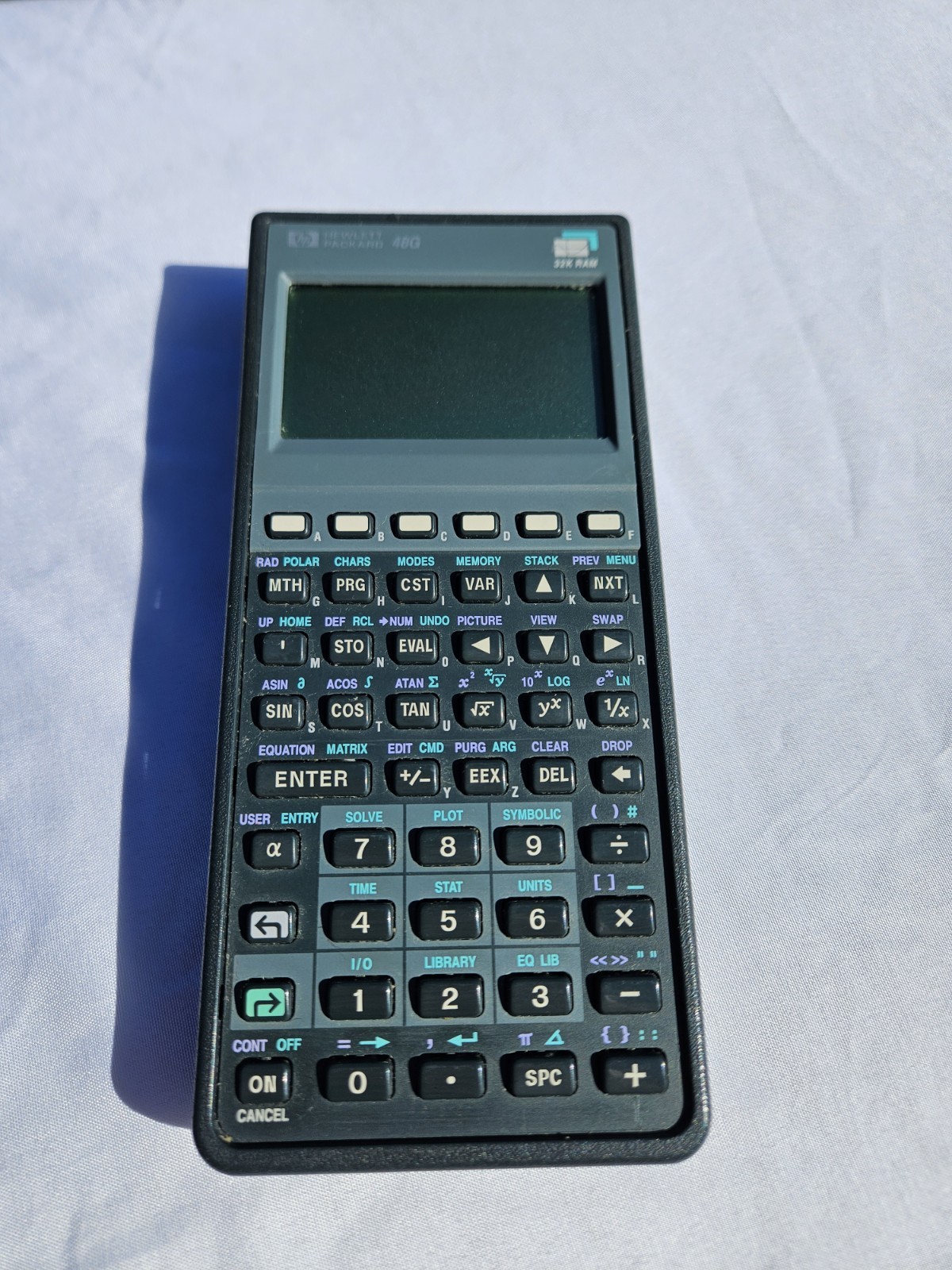 Vintage Hewlett Packard HP 48G Graphing Calculator 32K RAM 1993 ☆ Tested ☆ Vintage Hewlett Packard HP 48G Graphing Calculator 32K RAM 1993 ☆ Tested ☆