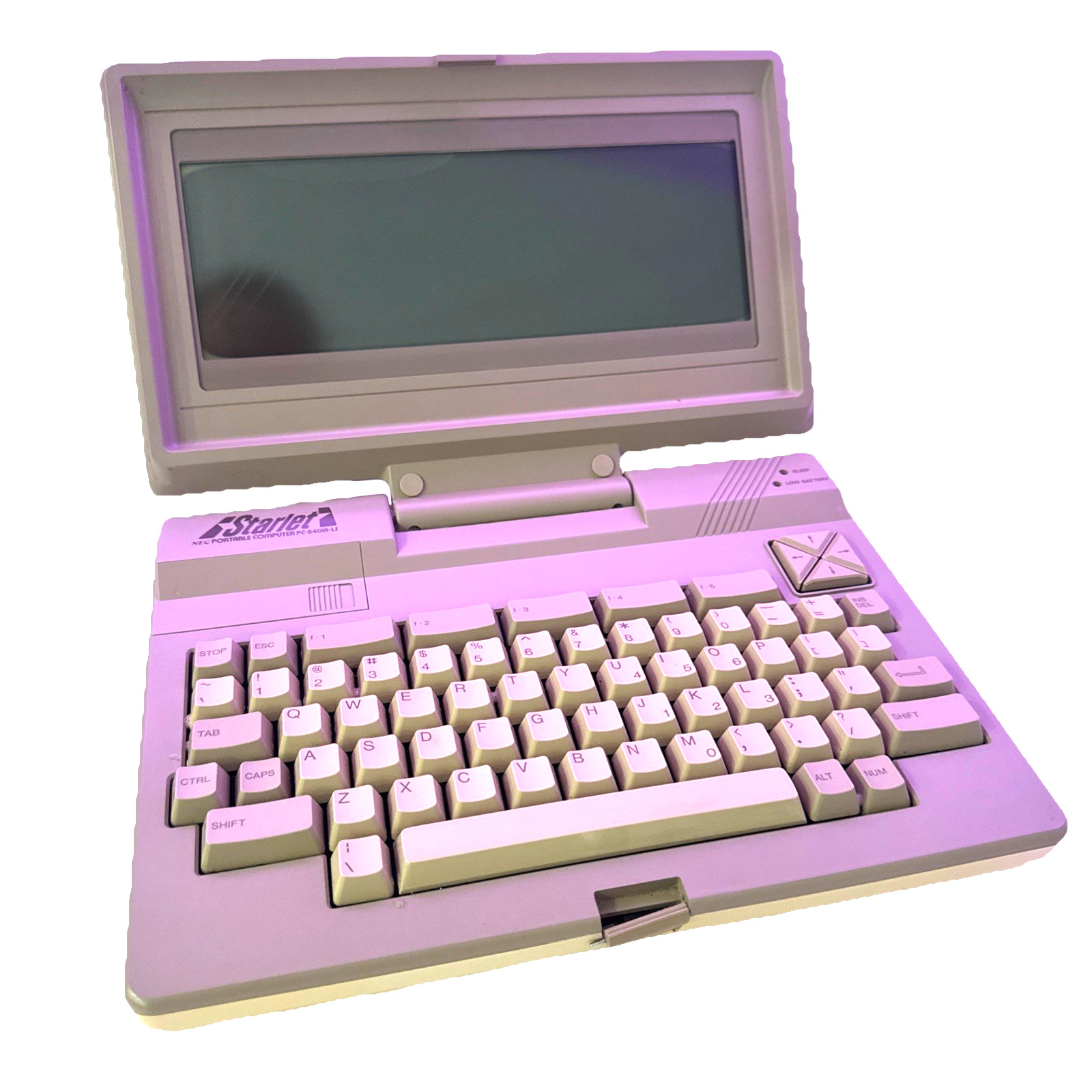 Vintage NEC PC-8401A-LS  Starlet 1985 Portable Mini Computer Japan