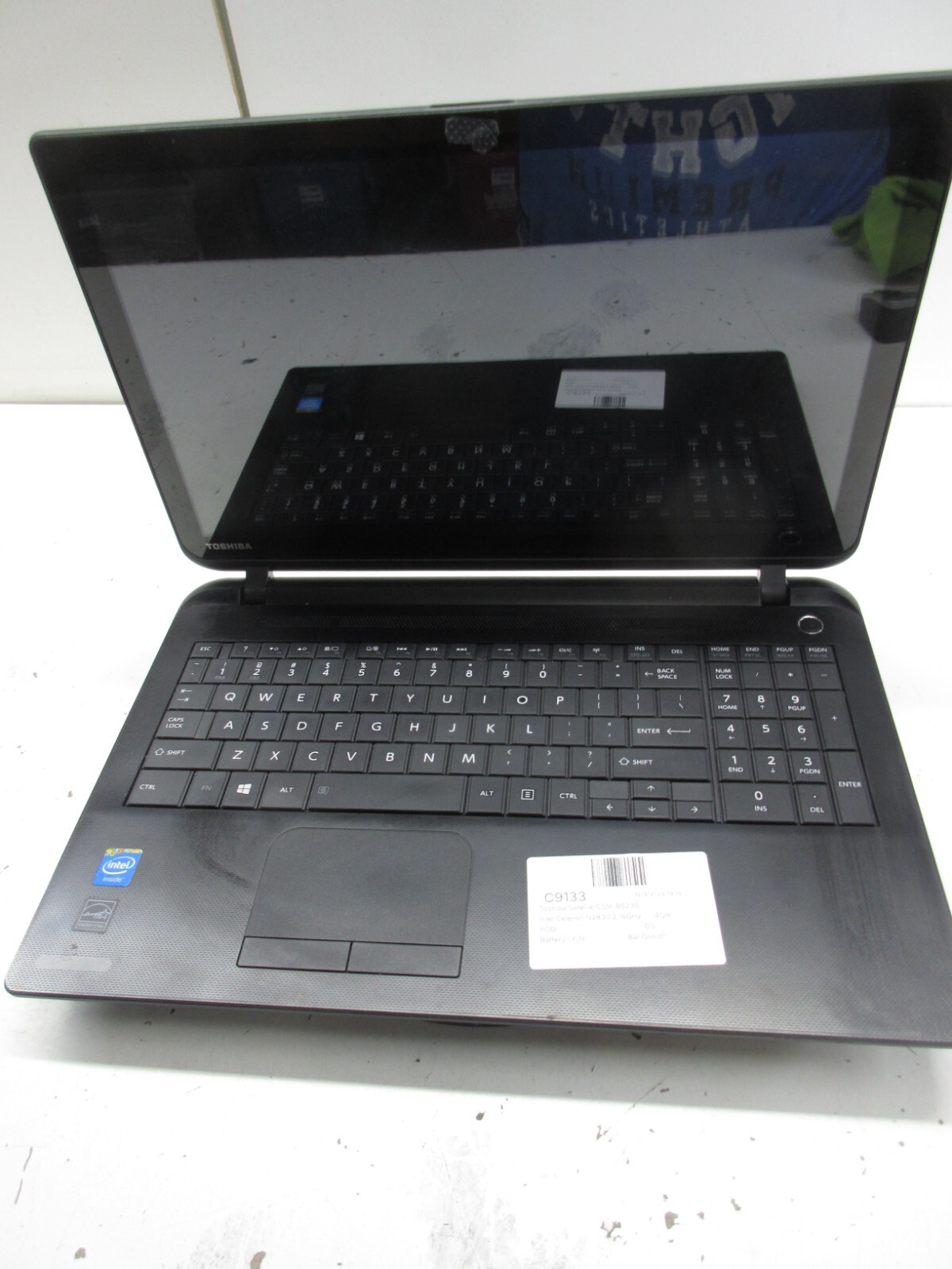 Toshiba Satellie C55t-B5230 Intel Celeron N2830 2.16GHz 4GB NO HDD No Batt Toshiba Satellie C55t-B5230 Intel Celeron N2830 2.16GHz 4GB NO HDD No Batt