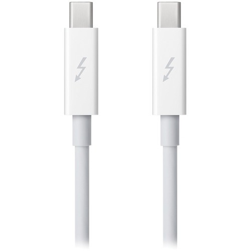 Apple - Thunderbolt Cable (2.0 m) - White Apple - Thunderbolt Cable (2.0 m) - White