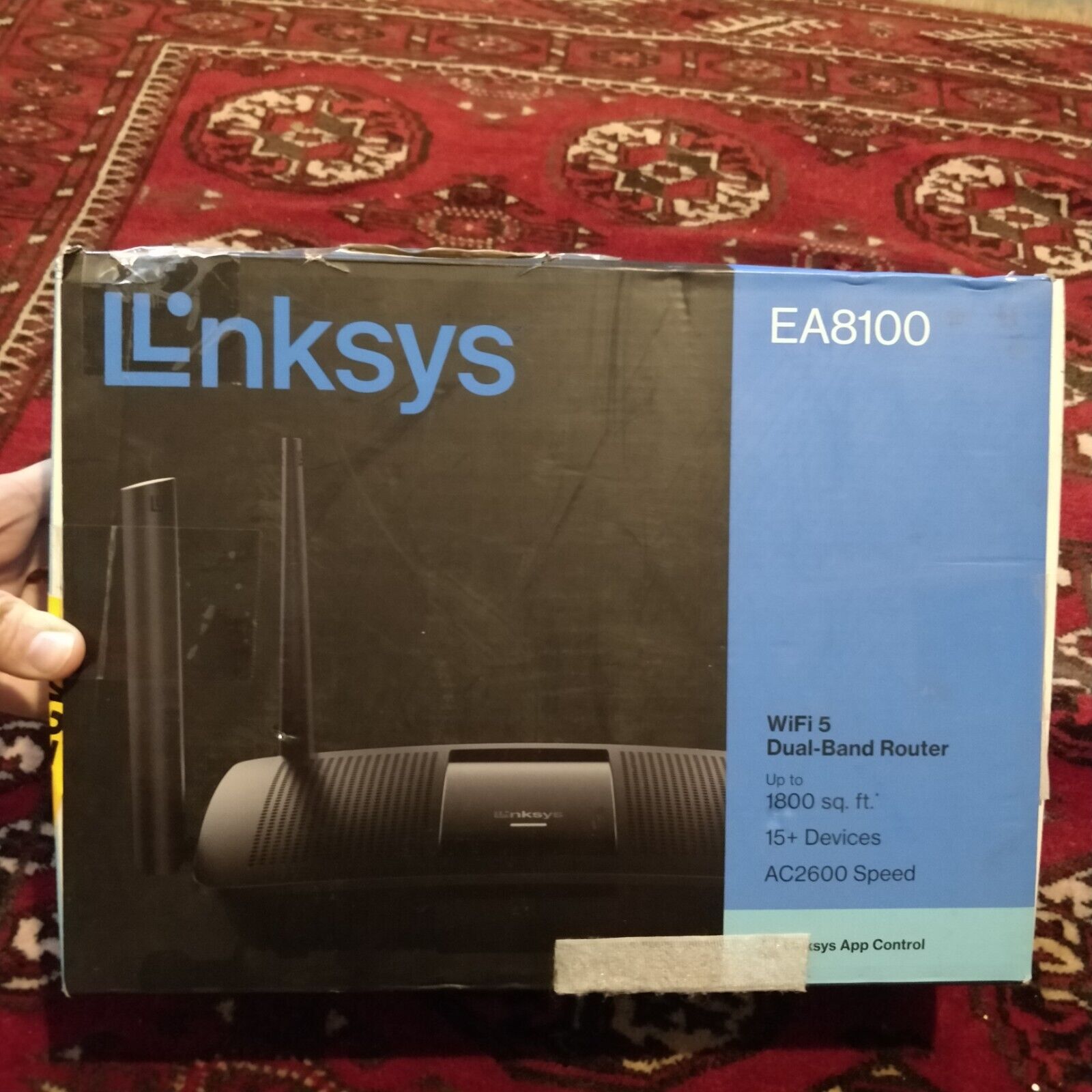 Linksys WiFi Router EA8100 Max-Stream AC2600 NEW