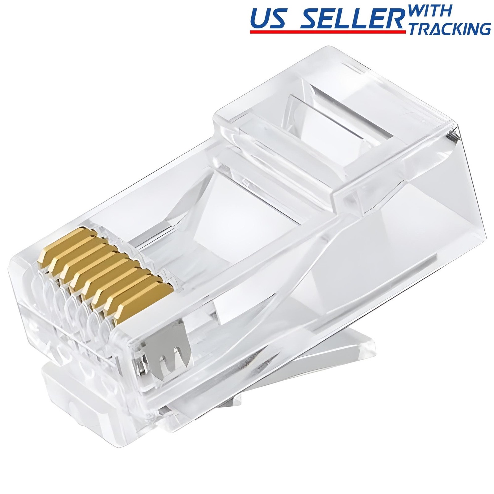 1000pcs RJ45 Modular Plug Network Cable LAN Connector Plug End 8P8C CAT5 CAT5E 1000pcs RJ45 Modular Plug Network Cable LAN Connector Plug End 8P8C CAT5 CAT5E