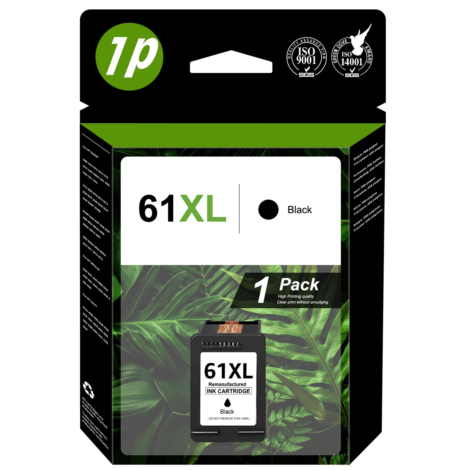 61XL 61 XL Ink Printer Cartridge For HP ENVY 4500 4501 4502 4504 5530 5531 5535 61XL 61 XL Ink Printer Cartridge For HP ENVY 4500 4501 4502 4504 5530 5531 5535