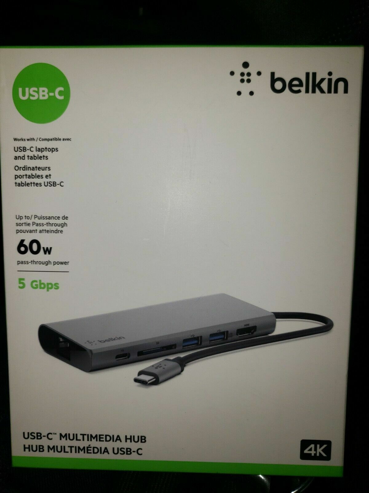Mint  BELKIN USB-C MULTIMEDIA HUB