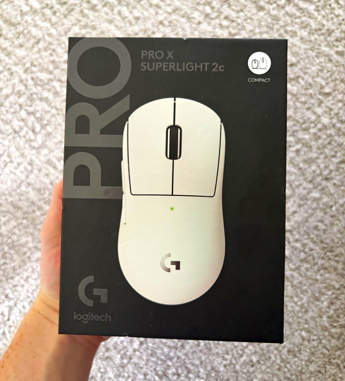 Logitech G PRO X SUPERLIGHT 2c Wireless Gaming Mouse - BRAND NEW Logitech G PRO X SUPERLIGHT 2c Wireless Gaming Mouse - BRAND NEW